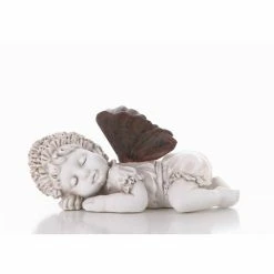 Deals 🌟 Fairy Statues Hi-Line Gift Ltd. Sleeping Baby Fairy Garden Statue 😍 -Garden Statues Shop inuseHILI237