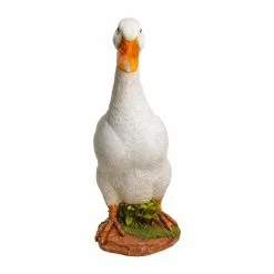 Flash Sale 😀 Animal Statues Hi-Line Gift Ltd. White Duck 🎁 -Garden Statues Shop inuseHILI520