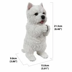 Best reviews of 🛒 Animal Statues Hi-Line Gift Ltd. Wes Tie Puppy Playing Statue 😀 -Garden Statues Shop inuseHILI533