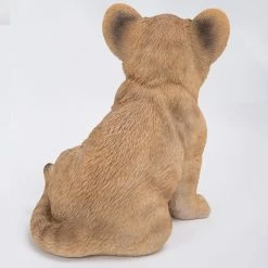 Deals 👏 Animal Statues Hi-Line Gift Ltd. Sitting Lion Cub Statue ❤️ -Garden Statues Shop inuseHILI554