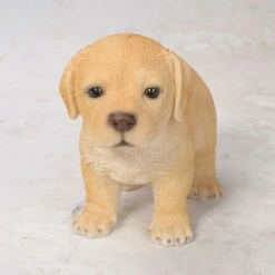 Discount 🎉 Animal Statues Hi-Line Gift Ltd. Yellow Standing Labrador Puppy Statue 😉 -Garden Statues Shop inuseHILI605