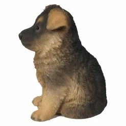 Outlet 🥰 Animal Statues Hi-Line Gift Ltd. German Shepherd Puppy Statue 🛒 -Garden Statues Shop inuseHILI610