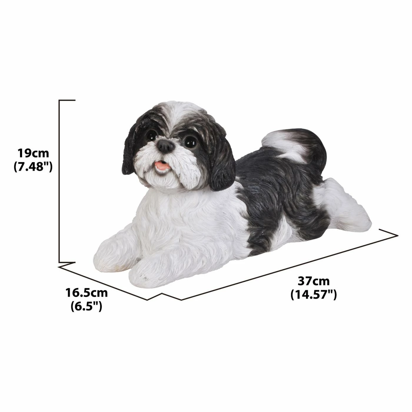 Best reviews of ❤️ Animal Statues Hi-Line Gift Ltd. Black And White Shih Tzu Lying Down ⌛ 4 Best reviews of ❤️ Animal Statues Hi-Line Gift Ltd. Black And White Shih Tzu Lying Down ⌛ - Image 2