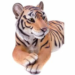 Best Sale 🌟 Animal Statues Hi-Line Gift Ltd. Tiger Laying Down Statue ❤️ -Garden Statues Shop inuseHILI623