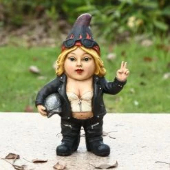 Discount π₯° Garden Gnomes Hi-Line Gift Ltd. Female Biker Gnome Garden Statue β 6 Discount π₯° Garden Gnomes Hi-Line Gift Ltd. Female Biker Gnome Garden Statue β -Garden Statues Shop inuseHILI702
