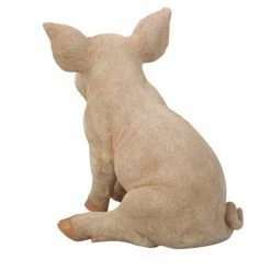 Discount 🛒 Animal Statues Hi-Line Gift Ltd. Medium Sitting Pig Statue 🌟 -Garden Statues Shop inuseHILI812