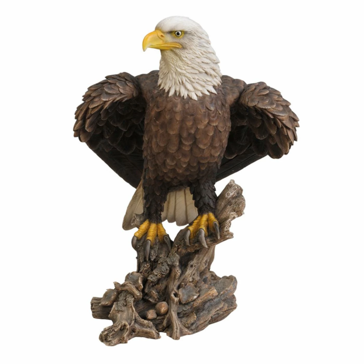 Outlet ๐ Animal Statues Hi-Line Gift Ltd. Bald Eagle On Stump With Wings Out Statue ๐ฅ 4 Outlet ๐ Animal Statues Hi-Line Gift Ltd. Bald Eagle On Stump With Wings Out Statue ๐ฅ - Image 2
