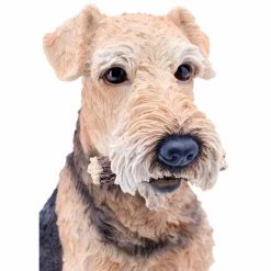 Outlet 🔔 Animal Statues Hi-Line Gift Ltd. Airedale Terrier Statue 😉 -Garden Statues Shop inuseHILI836