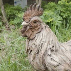Top 10 🎉 Animal Statues Hi-Line Gift Ltd. Driftwood Standing Rooster Garden Statue 😍 -Garden Statues Shop inuseHILI971