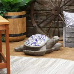Coupon 🎁 Sunnydaze Decor Animal Statues Sunnydaze Sofia The Sophisticated Mosaic Sea Turtle Statue 🌟 -Garden Statues Shop inuseNETH1445