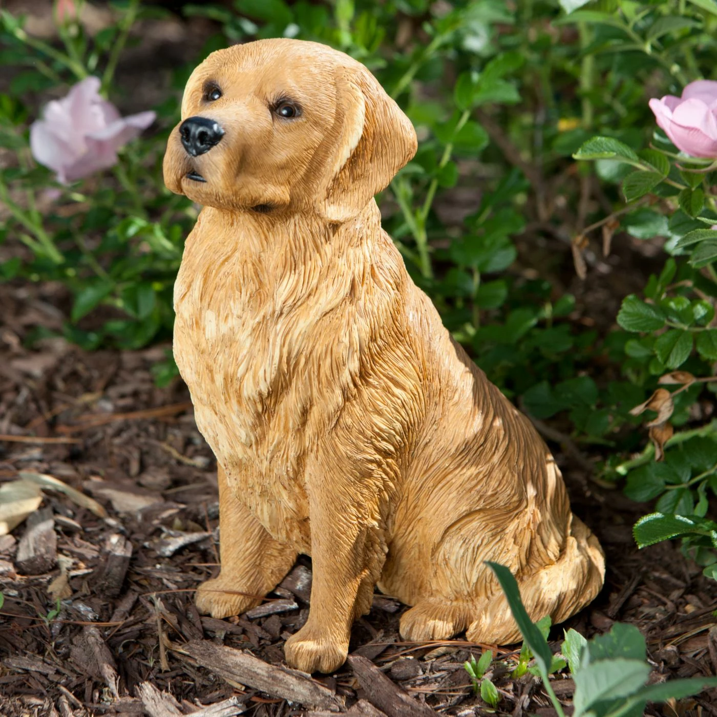 Discount 👍 Animal Statues Sandicast Original Size Golden Retriever Sculpture - Sitting 🌟 4 Discount 👍 Animal Statues Sandicast Original Size Golden Retriever Sculpture - Sitting 🌟 - Image 2
