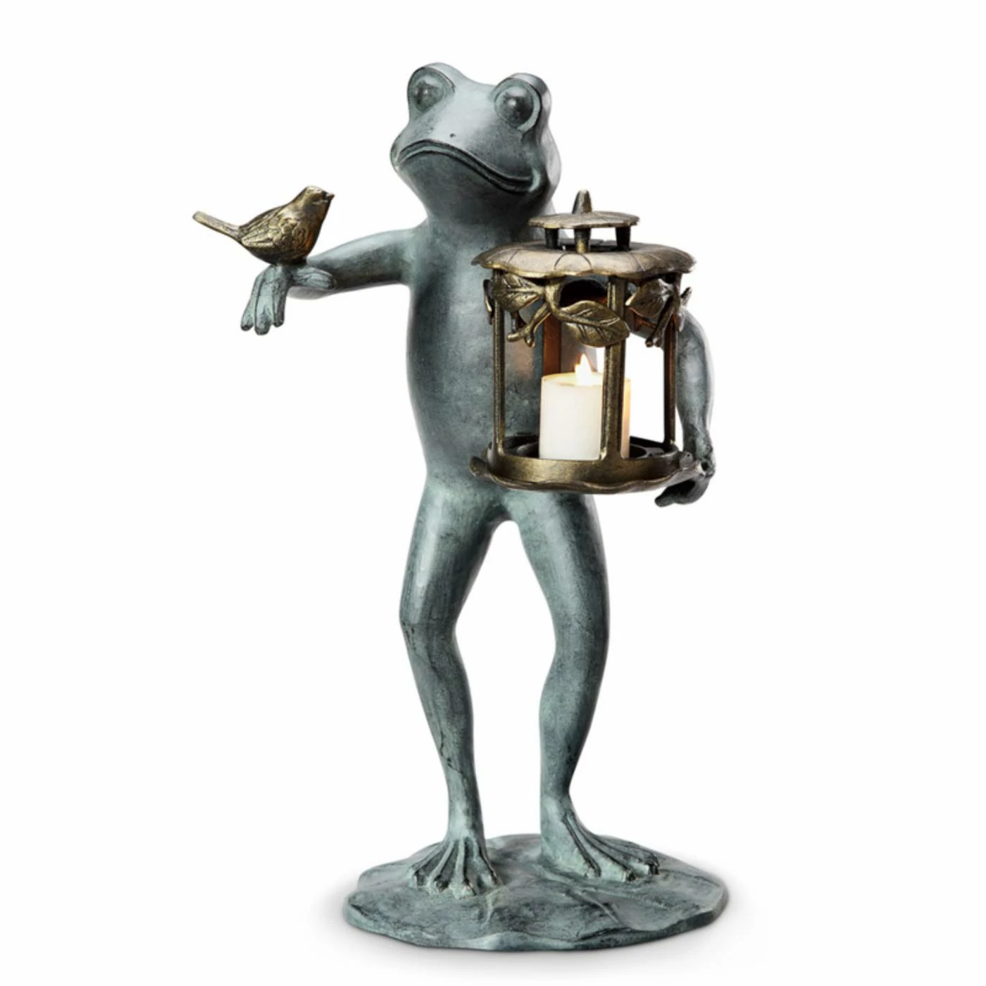 Buy ⌛ Animal Statues San Pacific International Frog And Bird Garden Lantern ❤️ 4 Buy ⌛ Animal Statues San Pacific International Frog And Bird Garden Lantern ❤️ - Image 2