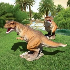 Coupon 🤩 Animal Statues Design Toscano Scaled Jurassic T-Rex Raptor Dinosaur Statue ❤️ -Garden Statues Shop inuseTOSC1423