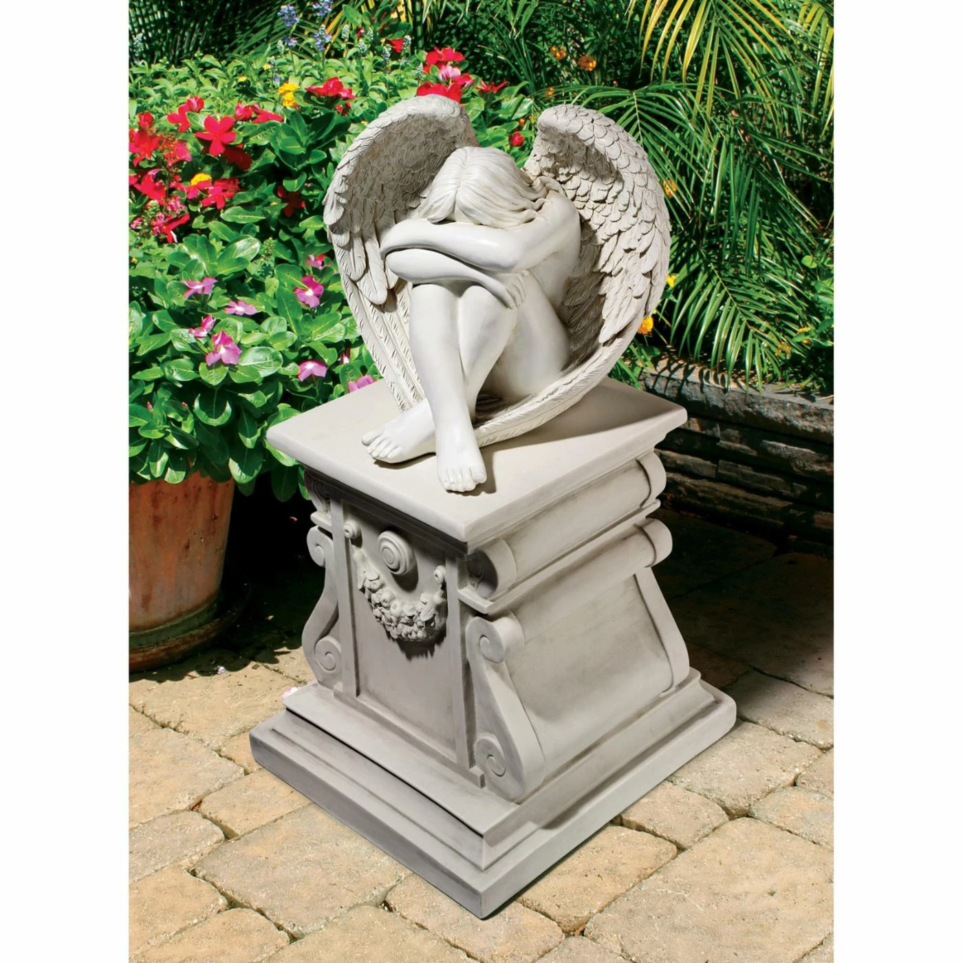 Hot Sale โญ Angel & Cherub Statues Design Toscano Serene Solitude Angel Statue ๐ 4 Hot Sale โญ Angel & Cherub Statues Design Toscano Serene Solitude Angel Statue ๐ - Image 2