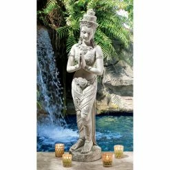 Best Sale 🔥 Other Garden Statues Design Toscano Thai Teppanom Beautiful Being Statue 🤩 -Garden Statues Shop inuseTOSC1431