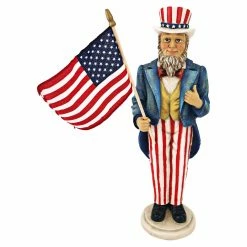 Flash Sale 🤩 Other Garden Statues Design Toscano Uncle Sam Yankee Doodle Dandy Garden Statue ⭐ -Garden Statues Shop inuseTOSC1592