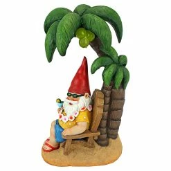 Cheap 🌟 Garden Gnomes Design Toscano Beach Gnome Garden Statue 🔔 -Garden Statues Shop inuseTOSC2115