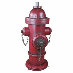 Buy 🔔 Other Garden Statues Design Toscano Vintage Metal Fire Hydrant Grande Garden Statue 😉 -Garden Statues Shop inuseTOSC2227