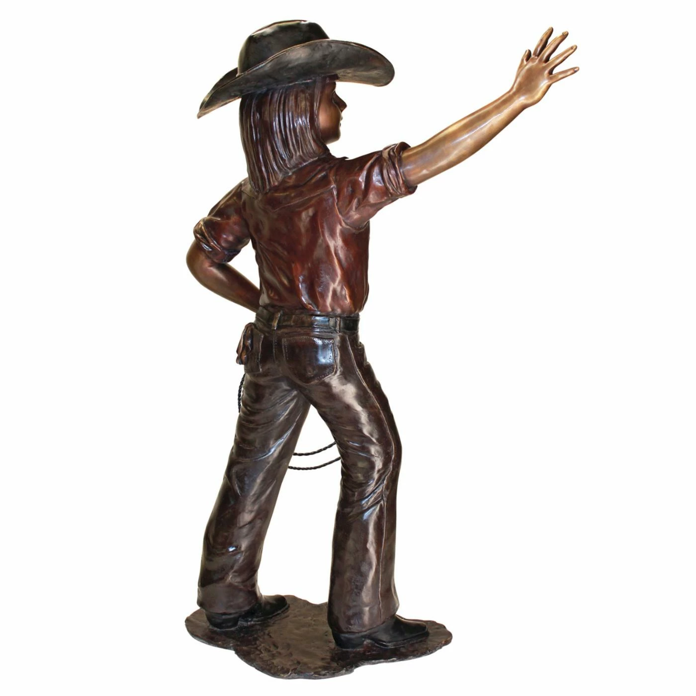 Top 10 ✨ Children Statues Design Toscano Rodeo Dreams Cowgirl Garden Statue ✔️ 4 Top 10 ✨ Children Statues Design Toscano Rodeo Dreams Cowgirl Garden Statue ✔️ - Image 2