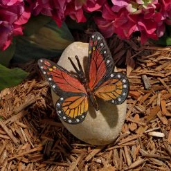 Best reviews of 😀 Animal Statues Design Toscano Butterfly On Rock Statue 👍 -Garden Statues Shop inuseTOSC2472