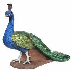 Best Pirce 😀 Animal Statues Design Toscano The Regal Peacock Statue 🧨 -Garden Statues Shop inuseTOSC2570