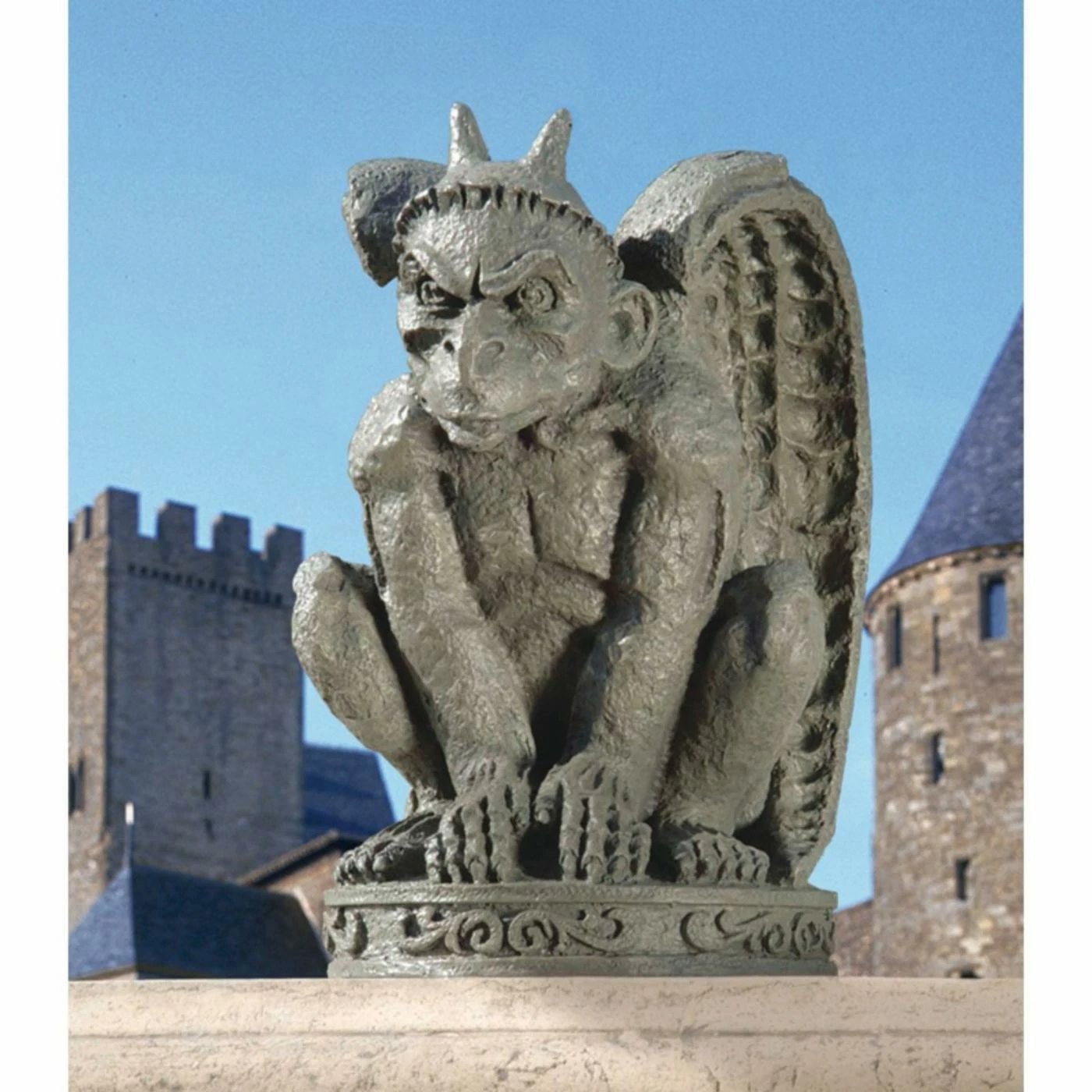 Discount 🌟 Gargoyles & Griffins Design Toscano The Cathedral Gargoyle Statue - Set Of 2 🤩 4 Discount 🌟 Gargoyles & Griffins Design Toscano The Cathedral Gargoyle Statue - Set Of 2 🤩 - Image 2