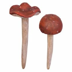 Coupon 😍 Other Garden Statues Design Toscano Garden Gnome Wild Mushroom Stake Collection 💯 -Garden Statues Shop inuseTOSC4219