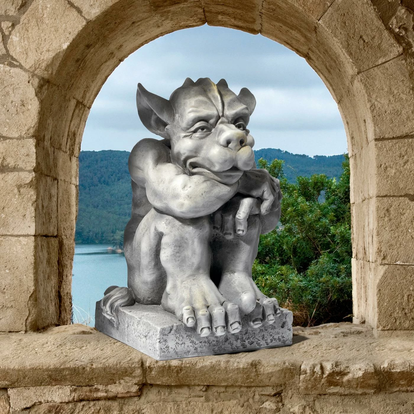 Flash Sale ๐ Gargoyles & Griffins Design Toscano Gaspar โ Watcher Of Souls Gothic Gargoyle Statue ๐ 4 Flash Sale ๐ Gargoyles & Griffins Design Toscano Gaspar โ Watcher Of Souls Gothic Gargoyle Statue ๐ - Image 2