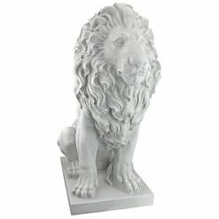 New 🎉 Animal Statues Design Toscano Lion Of Florence Sentinel Statue 🛒 -Garden Statues Shop inuseTOSC704