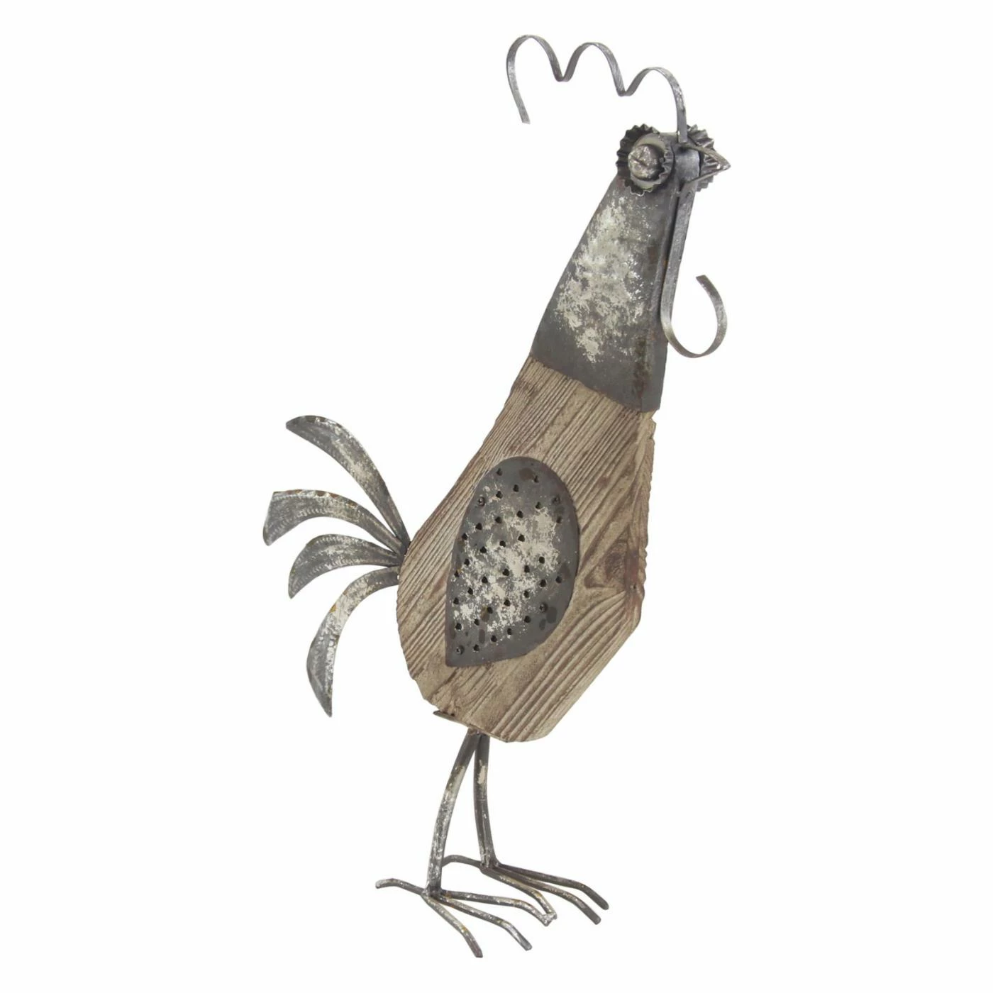 Best Sale π€© Animal Statues DecMode Light Wood Rooster Garden Sculpture βοΈ 4 Best Sale π€© Animal Statues DecMode Light Wood Rooster Garden Sculpture βοΈ - Image 2