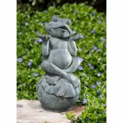 New โ Alfresco Home Animal Statues Alfesco Home Care-Free Frog Garden Statue ๐ฅฐ