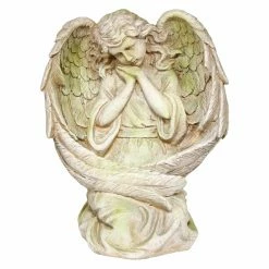 Cheap ❤️ Angel & Cherub Statues Alpine Old World Guardian Angel Garden Statue 🤩