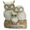 Budget 🔥 Animal Statues Alpine 16 In. Owl Family Solar Welcome Statue ⭐ -Garden Statues Shop masterALP945