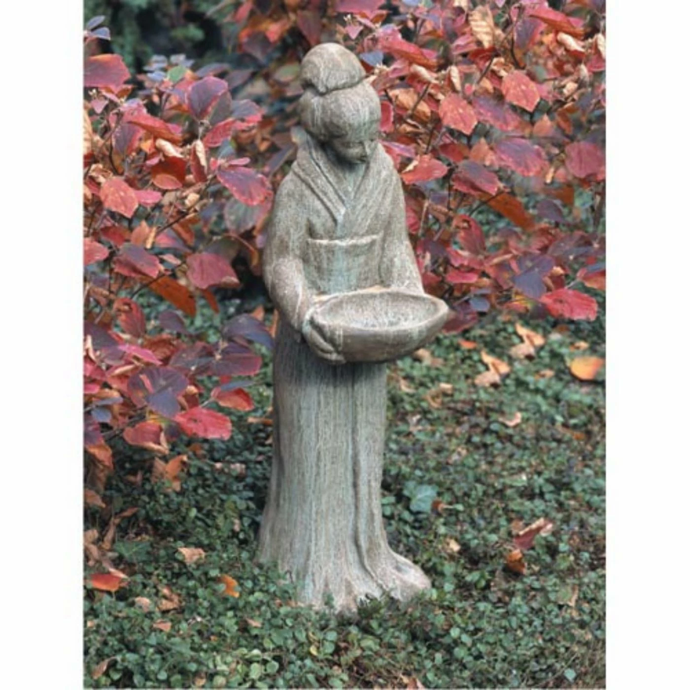 Promo 💯 Campania International Oriental Statues Oriental Maiden With Bowl Garden Statue ⌛ 3 Promo 💯 Campania International Oriental Statues Oriental Maiden With Bowl Garden Statue ⌛