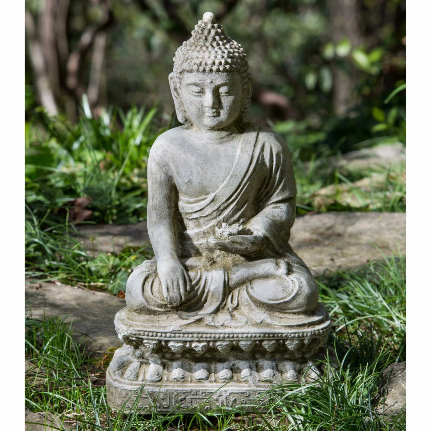 Budget π Oriental Statues Campania International Seated Lotus Buddha Garden Statue π₯ 3 Budget π Oriental Statues Campania International Seated Lotus Buddha Garden Statue π₯