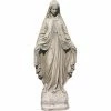 Cheap 💯 Campania International Religious Statues Madonna Cast Stone Garden Statue 🔥 -Garden Statues Shop masterCIB118