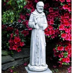 Best deal ⭐ Religious Statues Campania International Padre Pio Garden Statue 🤩