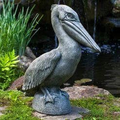 Coupon ❤️ Animal Statues Campania International Pelican Cast Stone Garden Statue 🔥