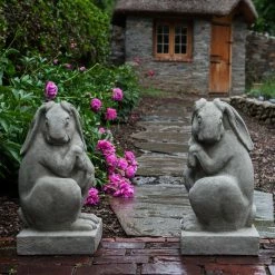 Best reviews of 🎁 Animal Statues Campania International Newport Rabbit Cast Stone Garden Statue 🎉