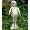 Brand new 🧨 Children Statues Campania International Shy Girl Garden Statue ⌛ -Garden Statues Shop masterCIB144