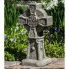 Brand new 👍 Oriental Statues Campania International Celtic Cross Cast Stone Garden Statue 🌟 -Garden Statues Shop masterCIB1469