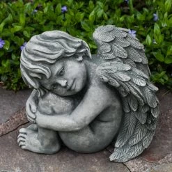 Best reviews of 🤩 Angel & Cherub Statues Campania International Angel Evangeline Cast Stone Garden Statue ✨
