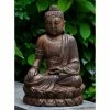 Cheap 🔥 Oriental Statues Campania International Antique Lotus Buddha Garden Statue ❤️