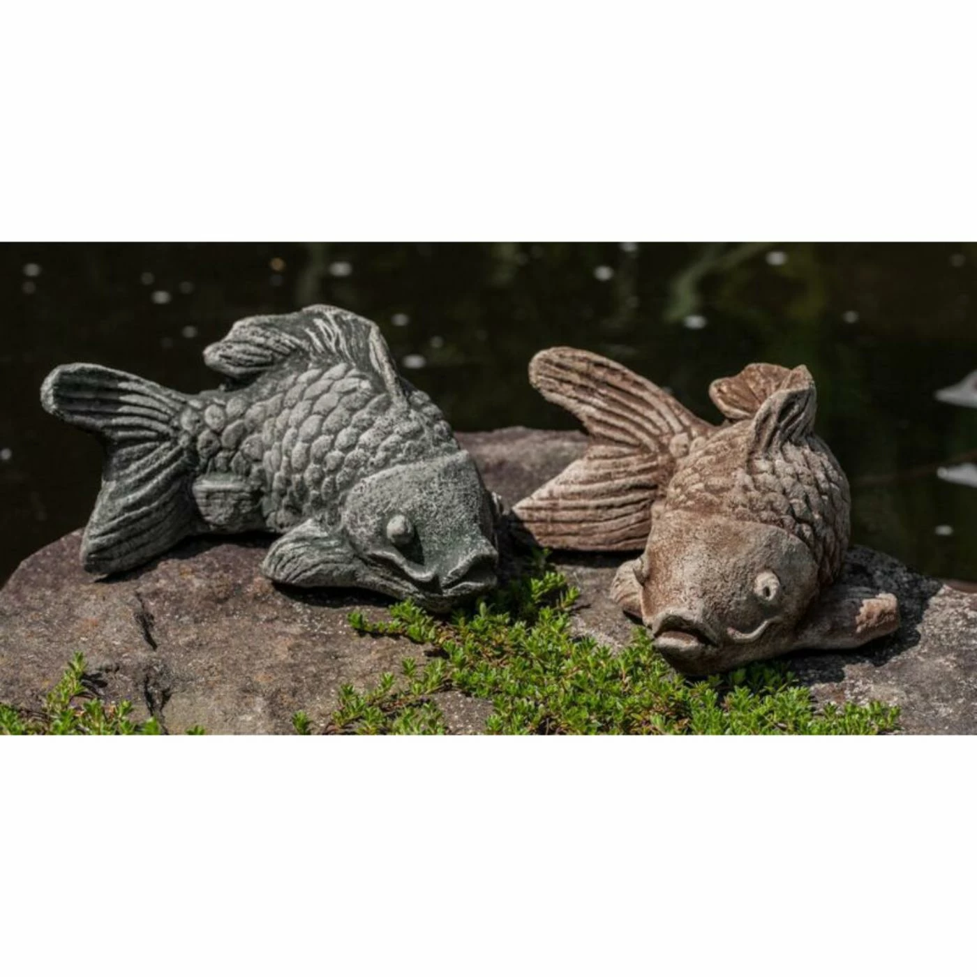 Promo โ๏ธ Animal Statues Campania International Coy Koi Garden Statue ๐ 3 Promo โ๏ธ Animal Statues Campania International Coy Koi Garden Statue ๐
