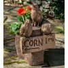 Budget 🎉 Animal Statues Campania International Crafty Crows Garden Statue ⭐ -Garden Statues Shop masterCIB2383