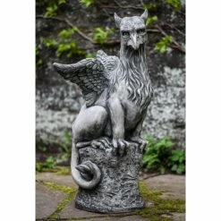New 😍 Gargoyles & Griffins Campania International Herald Garden Statue 🔔