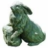 Best Sale 👏 Animal Statues Campania International Rabbit On A Rock Garden Statue 🤩 -Garden Statues Shop masterCIB2910