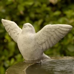 Outlet ⌛ Animal Statues Campania International Flutter Cast Stone Garden Statue 😉