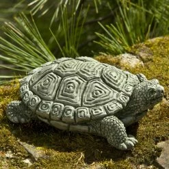 Cheapest 👏 Animal Statues Campania International My Pet Turtle Cast Stone Garden Statue 🧨