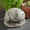 Hot Sale 🎉 Animal Statues Campania International Ladybug Cast Stone Garden Statue 😀 -Garden Statues Shop masterCIB624